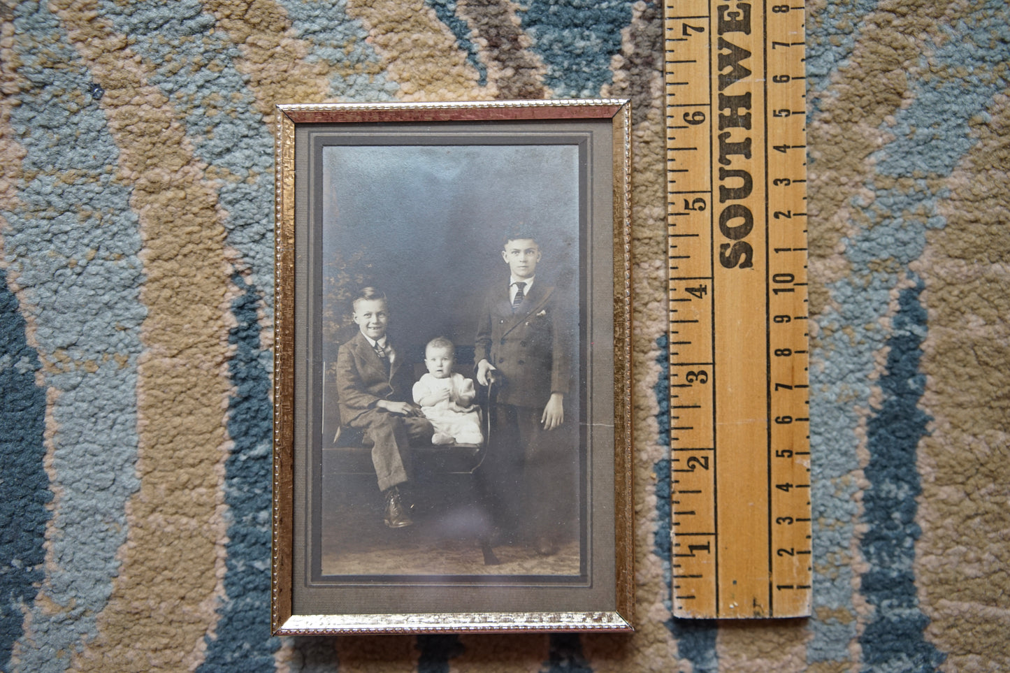 antique portrait of children